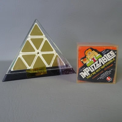 Rompecabezas pirámide vintage junto al lago Impuzzables OK naranja Hong Kong Foto 1 de 4