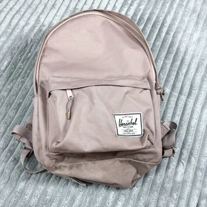 Mochila Clásica Herschel, Rosa Ceniza, XL USADA Mochila para Laptop/Escuela - Imagen 1 de 11
