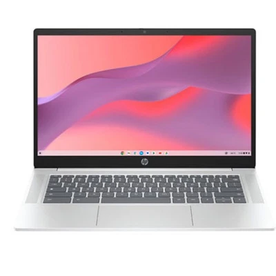 HP 14a-nf0018ca 14" Intel Processor N100 0.8 GHz 4GB RAM 128GB UFS ChromeOS, SL - Image 1 of 2