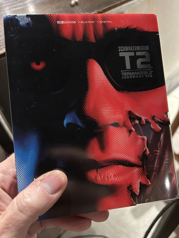 TERMINATOR 2:JUDGMENT DAY  4K Ultra HD BEST BUY EXCLUSIVE STEELBOOK -OOP - Image 1 of 3