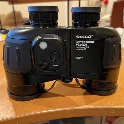 Tasco Binoculars Waterproof Offshore, 7 x 50mm 366ft/1000 yards 322 BCW - Image 1 of 4