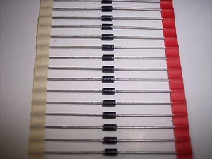 QTY (100) 1N4936 VISHAY DO-41  1A 400V FAST ACTING SWITCHING DIODES  ROHS - Picture 1 of 2