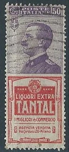 1924-25 REGNO USATO PUBBLICITARIO TANTAL 50 CENT - RR13917 - Imagen 1 de 2