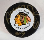 Bobby Hull Chicago Blackhawks Signed Official NHL Hockey Puck JSA Authenticated