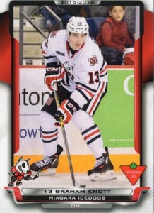 2015/16 Niagara IceDogs - GRAHAM KNOTT [Black Wings Linz] ICEHL