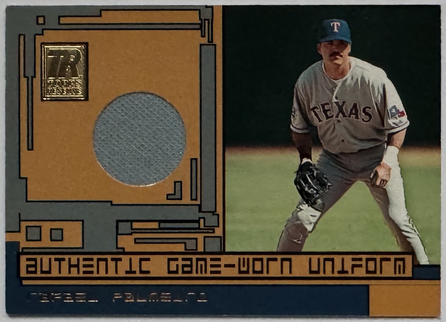 2001 Topps Reserve Game-Worn Uniform Rafael Palmeiro #TRR-RP