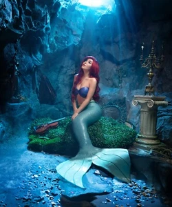 Arielle Cosplay – Handmade Silikonkostüm, Schwimmtauglich, Größe S - Bild 1 von 8