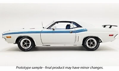 ACME 1971 CHALLENGE R/T 383 MAGNUM - A1806027 - LISTRA BRANCA/AZUL - FRETE GRÁTIS!! - Imagem 1 de 4