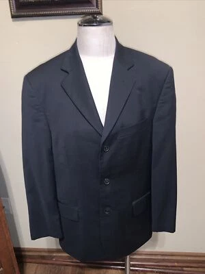 Blazer Giorgio Cosani masculino esporte tamanho 38 cinza 2 botões lã ventilada em excelente estado usado - Imagem 1 de 4