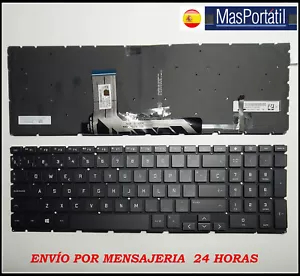 HP VICTUS GAMING 15-FA0057NS BACKLIT SPANISH PORTABLE KEYBOARD TEC94 - Picture 1 of 1