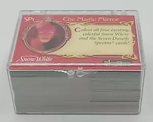 105 tarjetas coleccionables Skybox Disney Blancanieves y los siete enanitos 1993 1994 con estuche - Imagen 1 de 13