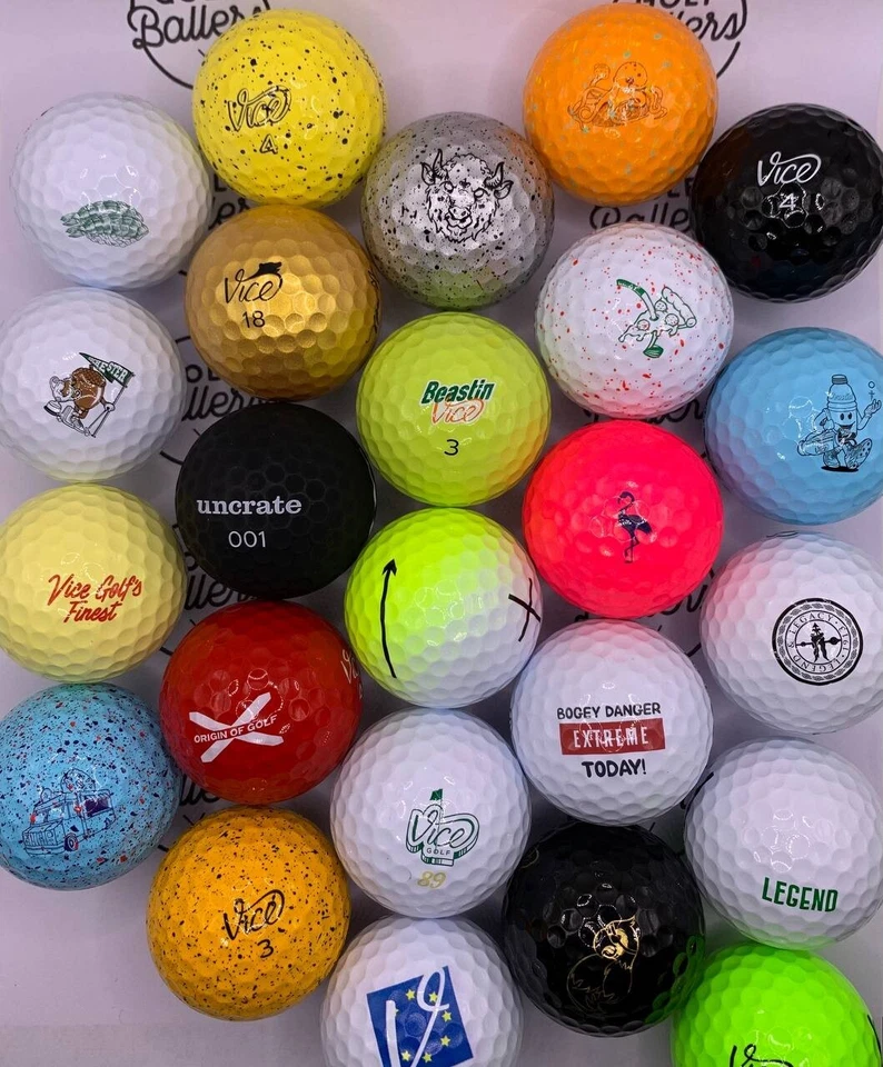 Vice Golf Balls - Single Balls - Limited Edition - Collectors - Image 1 of 1