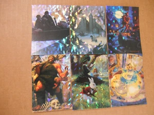Juego de cartas Hildebrandt Greg Prism Chase P1 - P6 imágenes de cómic 1992 - Imagen 1 de 4