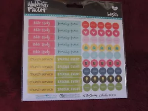 NEW Bella Blvd Illustrated Faith Basics Elements Stickers-Planner Pieces - Picture 1 of 2