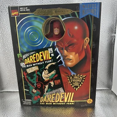 ¡¡NUEVO!! Toybiz Marvel Comics 1998 cubiertas famosas - figura de acción Daredevil Foto 1 de 4