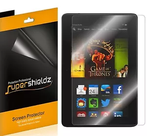 3X Supershieldz Clear Screen Protector Shield for Amazon Kindle Fire HDX 8.9" - Picture 1 of 3