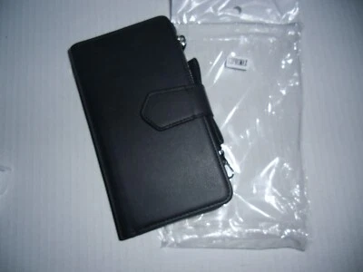 Leather Wallet Case Flip Stand Cover For 12 PROMAX - BLACK-NIP - Image 1 of 4