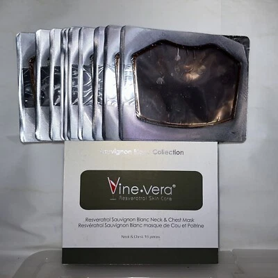 Máscara de cuello y pecho Vera Resveratrol Sauvignon Blanc #32779 Foto 1 de 4