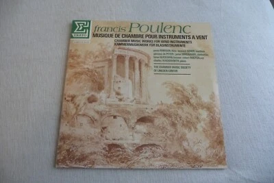 POULENC 2LP MUSIQUE DE CHAMBRE POUR INSTRUMENTS A VENTS ERATO ROBISON ARNER - Photo 1/4