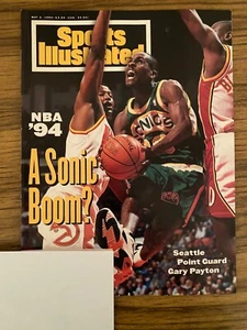Sports Illustrated - May 2, 1994 -"A Sonic Boom?" Gary Payton cover NBA Playoffs - Picture 1 of 1