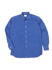 Christian Dior Mens Casual Soft Touch Shirt   Blue Size 39 15 1 2