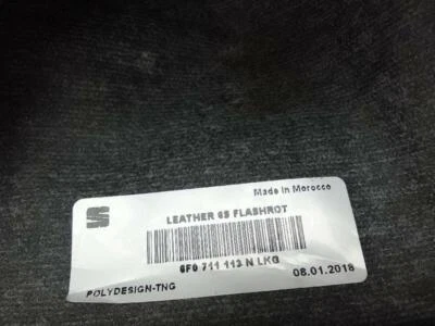 6F0711113 gear levelr knob for SEAT IBIZA (KJ1)(2017- ) 1.0 REFERENCE 558229 - Image 1 of 4