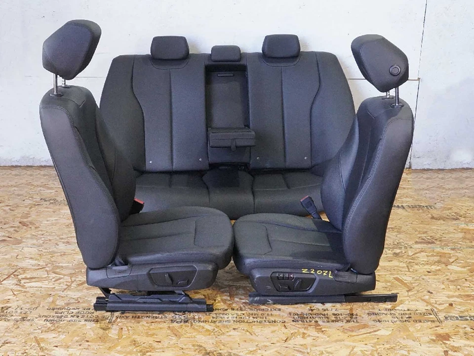 2012 - 2018 Bmw 3 Series F30 Seat Electric Leather Bucket Front Rear Set Oem Foto 1 de 4