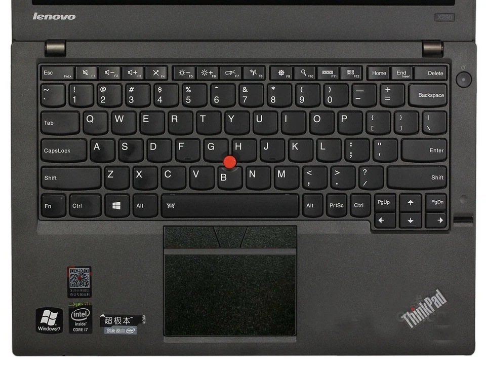 5-pack matte black Touchpad Sticker for Lenovo Thinkpad X250 X260 X270 X390 X395 - Image 1 of 1