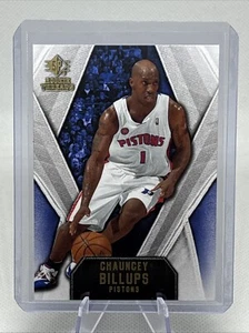 2008-09 SP Rookie Threads #46 Chauncey Billups Pistons HOF NM+ - Picture 1 of 2