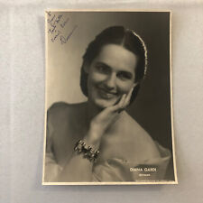 Opera Singer Soprano Diana Gardi Signed Photo Photograph Vintage Music
