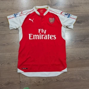 Puma Arsenal #4 Mertesacker jersey adults M 2015 MINT football shirt soccer - Picture 1 of 15