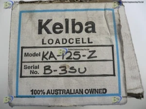 KELBA LOADCELL KA-125-Z (125KG) TOOL STEEL ELECTROPLATED ZINC COATING - Picture 1 of 4