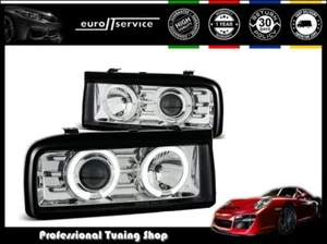 Faros para VW Corrado 1988-1995 ojos de ángel cromo LHD - Imagen 1 de 2