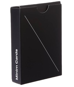 Areaware Minim Play Cards By Joe Doucet In Black 