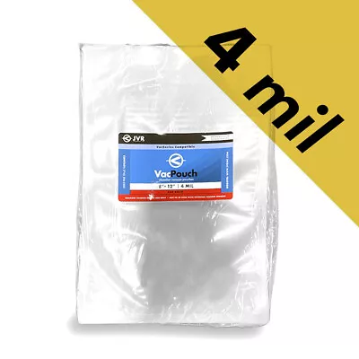 VacPouch Premium Chamber Vacuum Pouches, Heavy Duty 4mil, PACK OF 500 - Image 1 of 4