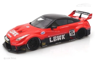 NISSAN 35GT-RR LB-Silhouette Works GT Ver.1 Rosso/Nero TopSpeed 1:18 TS0354 - Immagine 1 di 4