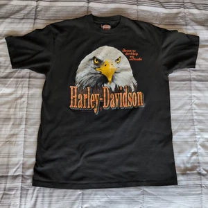 Camiseta Harley Davidson 1990 de colección XL puntada única Stratman años 90 Eagle Attitude - Imagen 1 de 12
