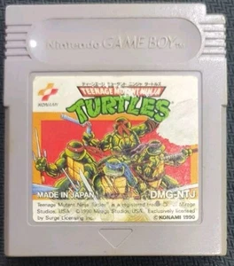 TEENAGE MUTANT NINJA TURTLES GAME BOY CARTOUCHE SEULE VERSION JAPONAISE - Imagen 1 de 2