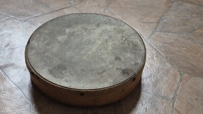 Handtrommel Tamburin Sport Musik Tanz Kindergarten Schule Band Vintage  - Bild 1 von 4