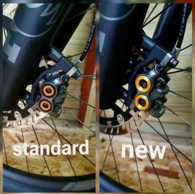 Kit de anillos de cubierta de pinza Magura MT TAMAÑO GRANDE MT6 MT5 MT7 y MT8 - 10 colores Foto 1 de 4