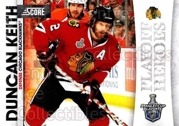 2010-11 Score Playoff Heroes #23 Duncan Keith - Image 1 of 1