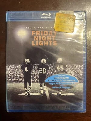 Friday Night Lights (Blu-ray, 2004) Billy Bob Thornton SEALED - Imagem 1 de 4