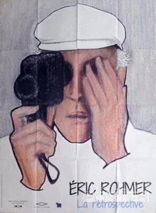 ERIC ROHMER - CAMERA / NEW WAVE / FRENCH DIRECTOR / HAT - ORIGINAL MOVIE POSTER - Picture 1 of 1
