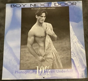 1998 BOY NEXT DOOR 16 Month Calendar Steven Underhill 10% Gay Interest - Picture 1 of 5