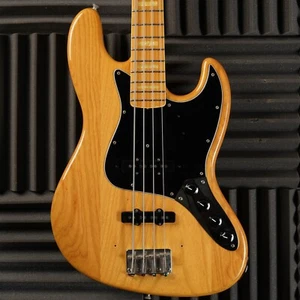 Fender JB-75 Active / Passive Jazz Bass Reissue CIJ - 1999-2002 Vintage Natural - Picture 1 of 11
