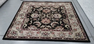 Alfombra manchada trasera cuadrada MARRÓN/BEIGE 6' X 6' precio reducido 1172734172 HG818A-6SQ Foto 1 de 4