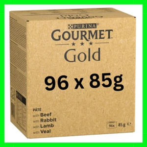 96 x 85 g Gourmet Gold Feine Pastete  Katzenfutter nass mix - Bild 1 von 2