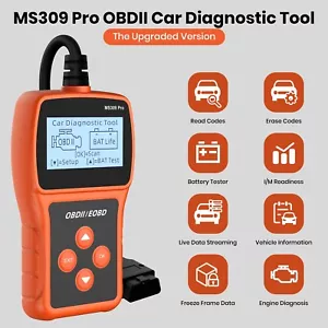 OBD2 Scan Tool Auto Fault Car Scanner Check Engine Code Reader Diagnostic Tool - Picture 1 of 16