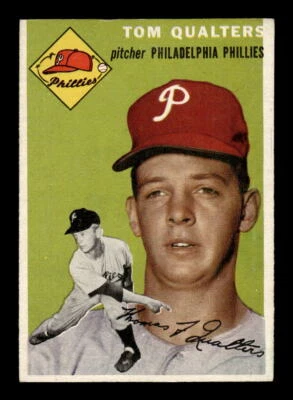 1954 Topps Baseball #174 Tom Qualters RC Excellent Philadelphia Phillies - Image 1 of 2