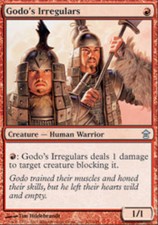 1x Godo's Irregulars NM, English MTG Saviors of Kamigawa